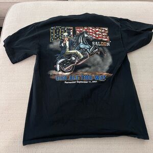 9-11 Iron Horse Saloon memorial t shirt